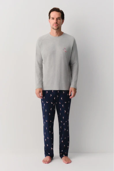 SUWEN Austin Erkek Pijama Takımı ürün görseli 1