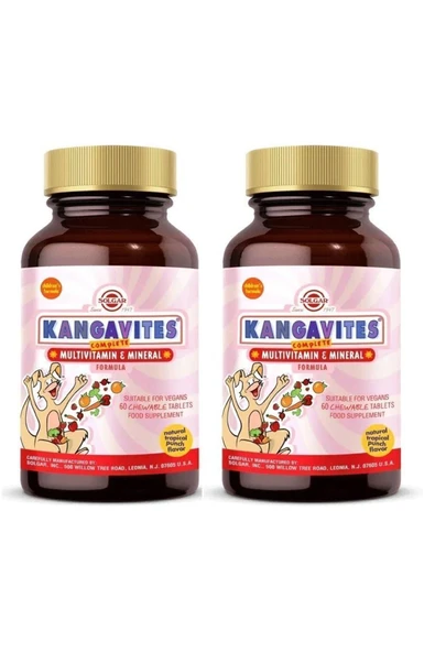 Solgar Kangavites Multivitamin & Mineral 60 Tablet 2 Adet ürün görseli 1