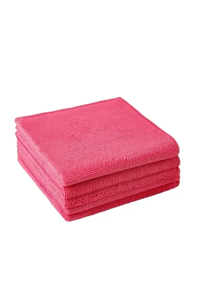 Trendpazarım 4'lü 40x40 Mikrofiber Temizlik Bezi Seti – Toz Alıcı, Çizmez, Yıkanabilir ürün görseli 1