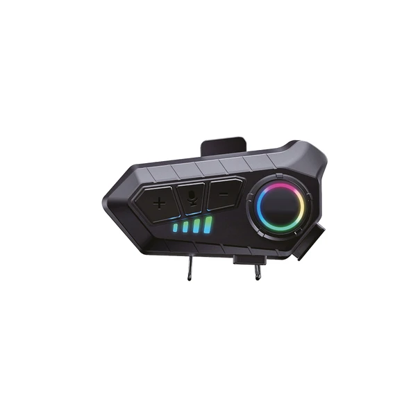 Kask İçi Bluetooth Kulaklık Motosiklet Intercom Seti Siyah ürün görseli 1