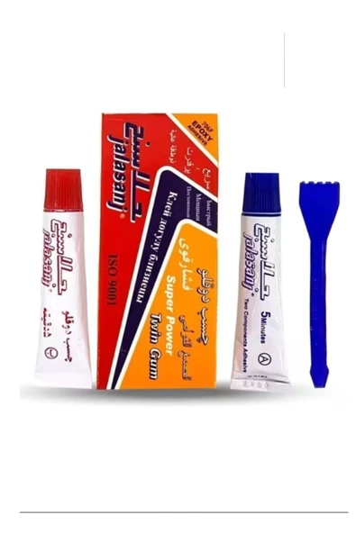 Primeaks Çift Karışımlı Çelik Epoksi Yapıştırıcı 18 Gr | İran Tipi Metal Tamir & Dolgu Yapıştırıcısı ürün görseli 1