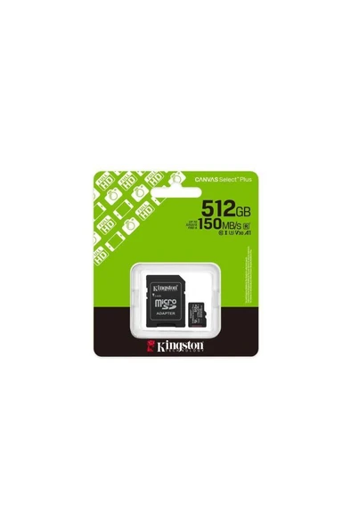 512GB SDCS3/512 Canvas Select Plus MicroSDXC Hafıza Kartı ürün görseli 1