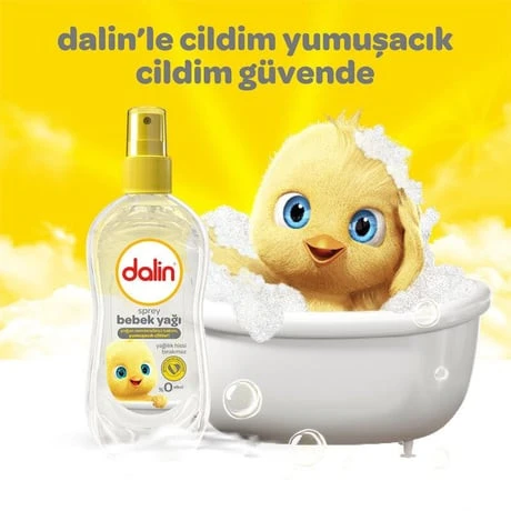 Dalin Light Oil Sprey Bebek Yağı 200 ml - Resim 2