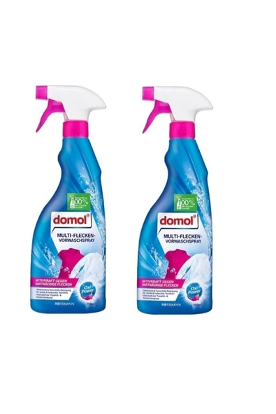 DOMOL Leke Çıkarıcı Sprey Yıkama Öncesi Oxi Güç 750ml X 2 ürün görseli 1