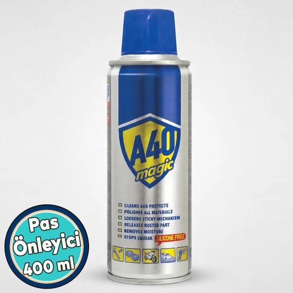 Çok Amaçlı Pas Önleyici Yağlayıcı Sprey A40 400 mL ürün görseli 1
