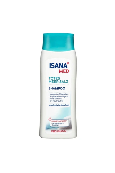 ISANA Med Şampuan Ölü Deniz Tuzu 200 ml ürün görseli 1
