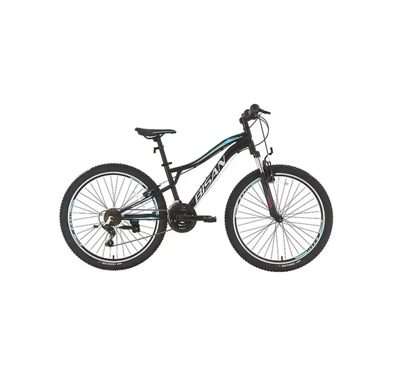 BİSAN BUFFALO ERKEK DAĞ BİSİKLETİ 37CM V 27.5 JANT 21 VİTES MAT SİYAH MAVİ ürün görseli 1