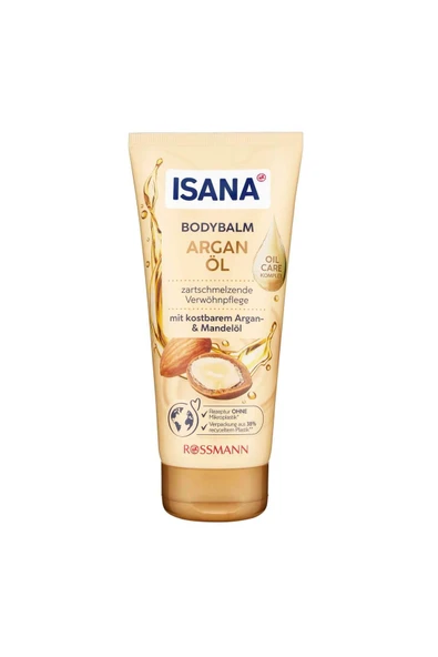 ISANA Argan Ve Badem Yağlı Vücut Losyonu 200 ml ürün görseli 1