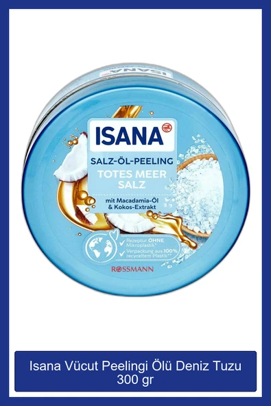 ISANA Vücut Peelingi Ölü Deniz Tuzu 300 gr ürün görseli 1