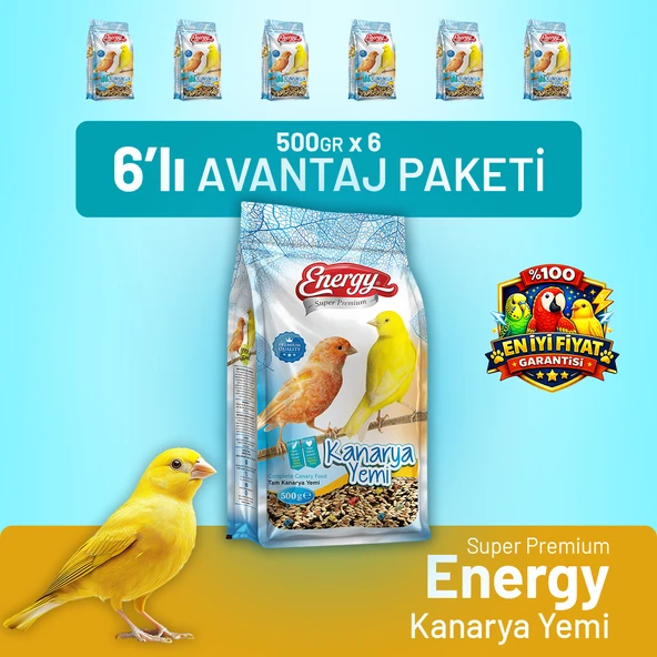 Kanarya Yemi 500 g - 6 Adet ürün görseli 1
