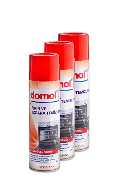 DOMOL Fırın Izgara Temizleyici Köpük 500 ml 3 Adet ürün görseli 1
