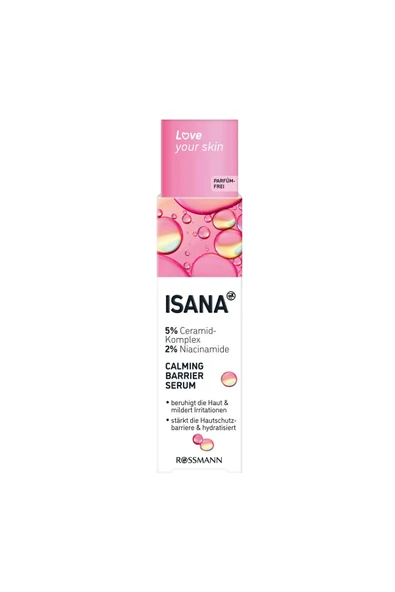 ISANA Love Your Skin Serum Ceramid Niacinamid 300 ml ürün görseli 1