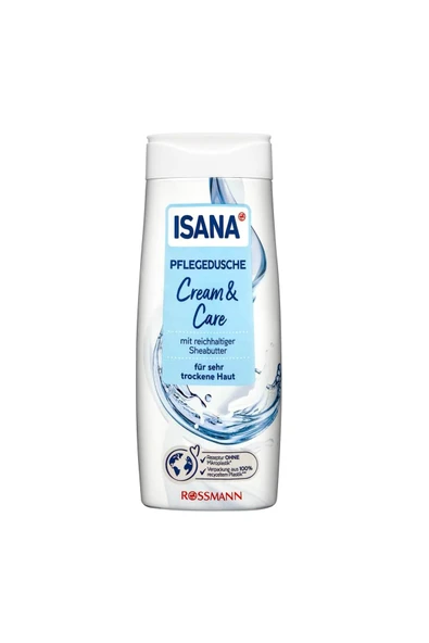 ISANA Vegan Duşta Vücut Kremi 300 ml ürün görseli 1