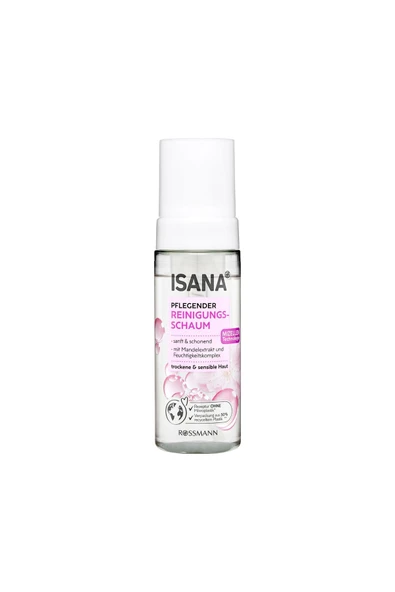 ISANA Yüz Temizleme Köpüğü Bakım Etkili 165 ml ürün görseli 1