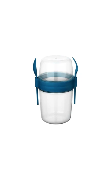 Pakyolla AP-9453 / 1100 ml -37,1 oz Take'N Go Büyük Boy Müsli Kabı AP-9453 ürün görseli 1