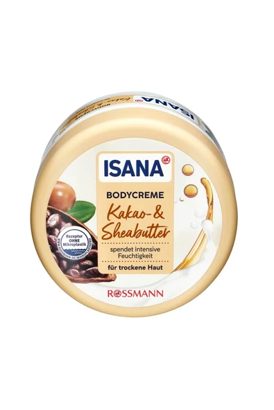 ISANA Vücut Kremi Shea Yağı&kakao Içerikli Kuru Ciltler Için 500 Ml - ürün görseli 1