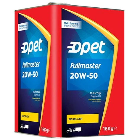 Fullmaster 20w50 18 LT / 16 kg Teneke Motor Yağı 2025 Yılı Üretimi API CF-4/CF ürün görseli 1