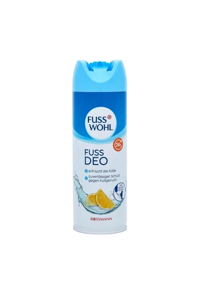 Fusswohl Ayak Deodorantı 24 Saat Etkili, 200 ml ürün görseli 1