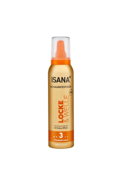ISANA Saç Köpüğü Kıvırcık ve Dalgalı Saçlar, 48 Saate Kadar Etkili, 150 ml ürün görseli 1
