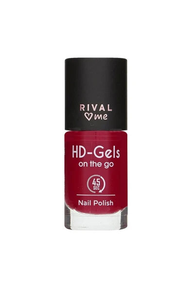 Rival Loves Me - Oje - No:19 Hd Gels Ruby Red Jel Efekt - 9 ml ürün görseli 1