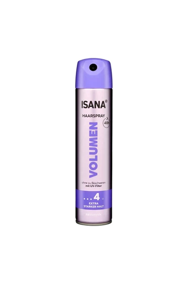 ISANA Ekstra Güçlü Tutuş Uv Filtreli Saç Spreyi 250 ml ürün görseli 1
