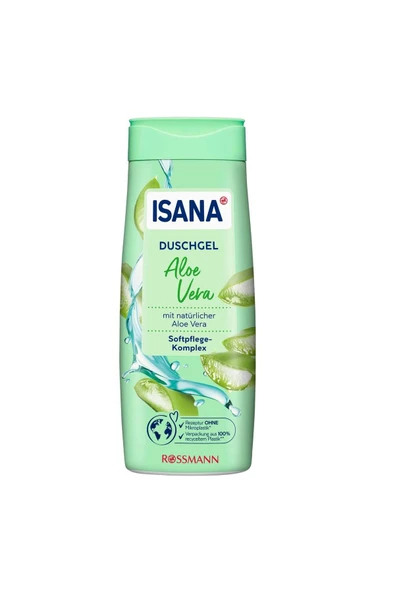 ISANA Duş Jeli Aloe Vera 300 ml ürün görseli 1