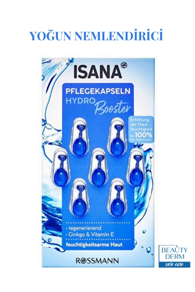 ISANA HYDRO BOOSTER CİLT SERUMU YOĞUN NEMLENDİRİCİ 7'Lİ ürün görseli 1