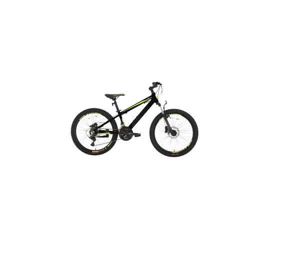BİSAN COOPER ERKEK DAĞ BİSİKLETİ 35 CM HD 26 JANT 21 VİTES MAT SİYAH SARI ürün görseli 1