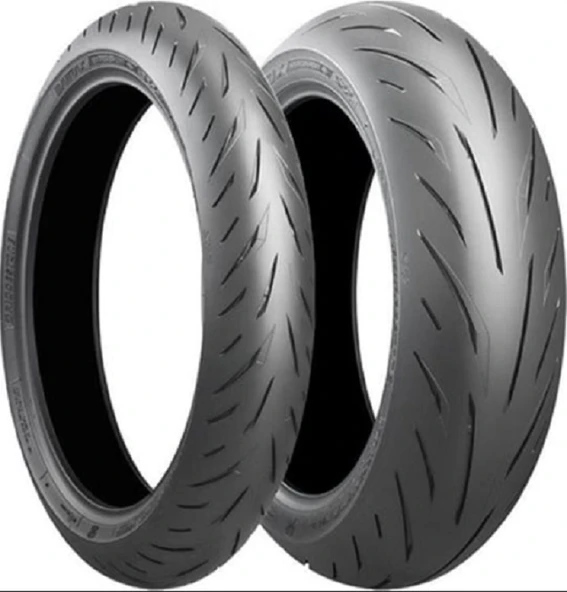 Royal Enfield HUNTER 350 Uyumlu Bridgestone S22 110/70 R17 - 140/70 R17 Motosiklet Lastiği Takım ürün görseli 1