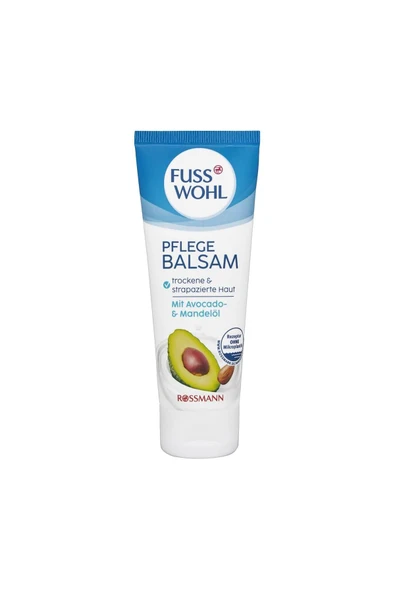 Fusswohl Ayak Bakım Balsamı, Kuru& Çatlamaya Müsait Ciltler İçin Nemlendirici, 75 ml ürün görseli 1