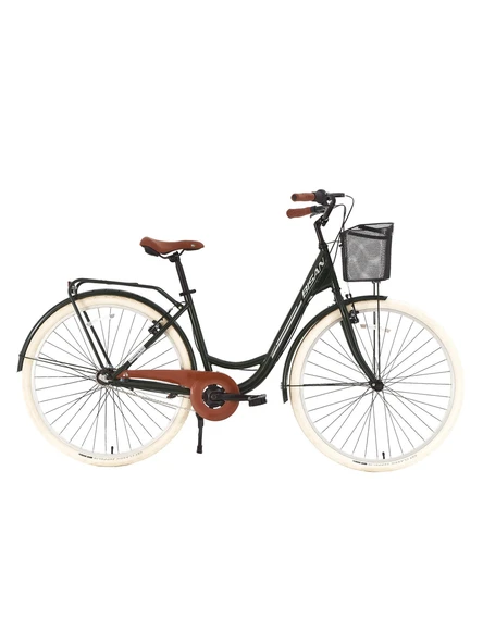 BİSAN SORRENTO KADIN ŞEHİR BİSİKLETİ 44CM V 26 JANT 3 VİTES YEŞİL SİLVER ürün görseli 1