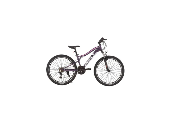 BİSAN GAZELLE KADIN DAĞ BİSİKLETİ 35CM V 26 JANT 21 VİTES METALİK MOR AÇIK PEMBE ürün görseli 1