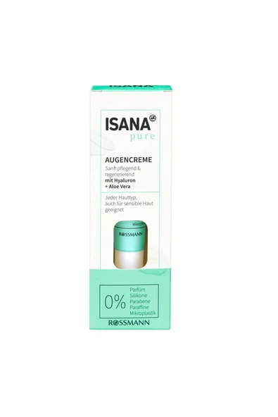 ISANA Pure Göz Kremi 15 ml ürün görseli 1