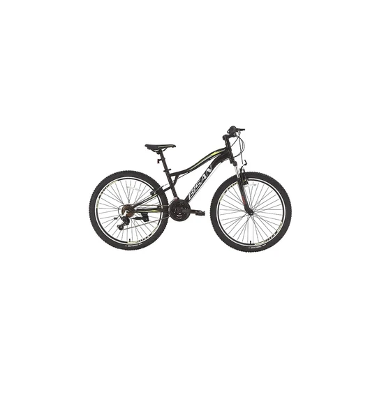 BİSAN BUFFALO ERKEK DAĞ BİSİKLETİ 37CM V 27.5 JANT 21 VİTES MAT SİYAH SARI ürün görseli 1