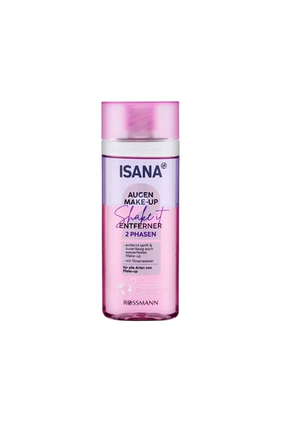 ISANA Göz Makyajı Temizleme Suyu Yağ Içerikli 100 ml ürün görseli 1