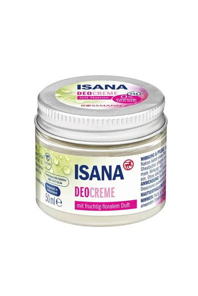 ISANA Deodorant Krem 50 ml - Resim 2