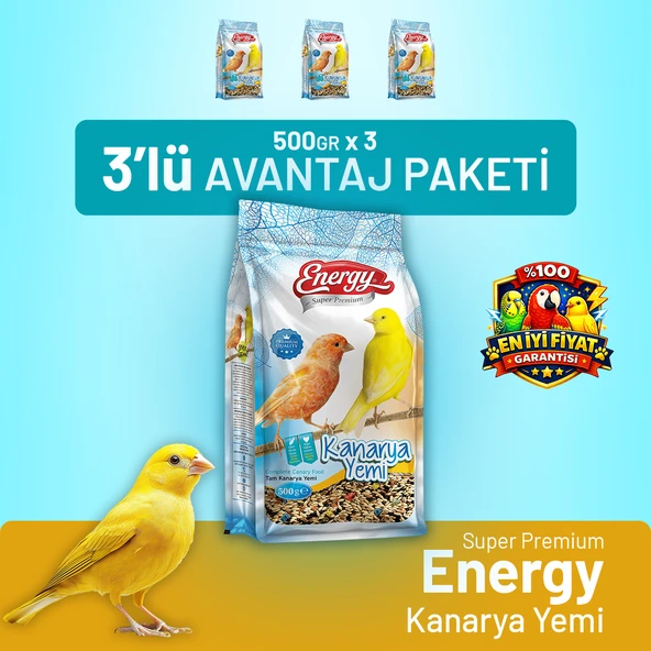 Kanarya Yemi 500 g - 3 Adet ürün görseli 1