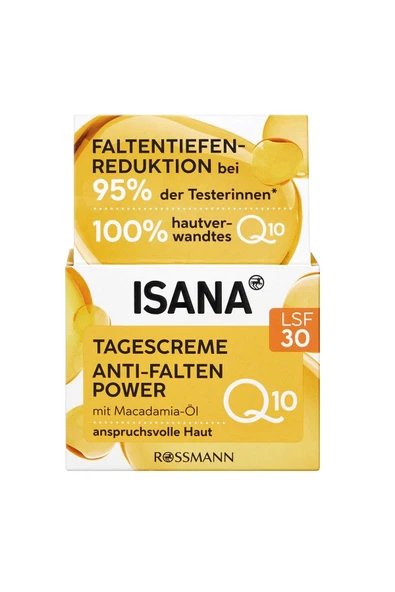 ISANA Q10 Gündüz Kremi Kırışıklık Karşıtı-spf30 50 ml ürün görseli 1