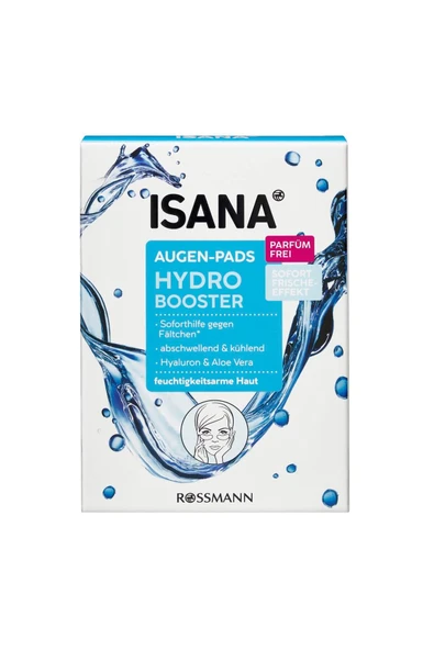 ISANA Yoğun Nem Etkili Hydro Booster Göz Çevresi Bakım Pedi -6x2'li ürün görseli 1