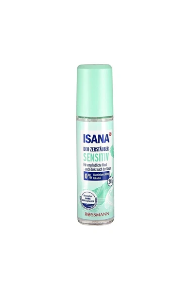 ISANA Gazsız, 24 Saate Kadar Etkili Deodorant Sprey 75 Ml ürün görseli 1