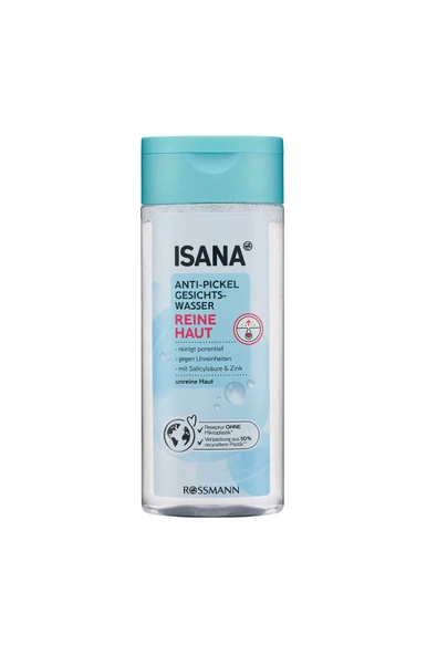 ISANA Yağlı Ciltler İçin Sebum Önleyici Ve Yüz Temizleyici Misel Su 200 ml ürün görseli 1