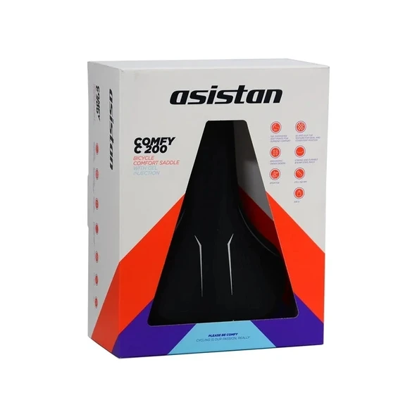 ASISTAN COMFY C200 SELE SİYAH - Resim 3