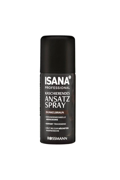 Isana Professional Professional Saç Kapatıcı Sprey Koyu Kahverengi 75 Ml ürün görseli 1