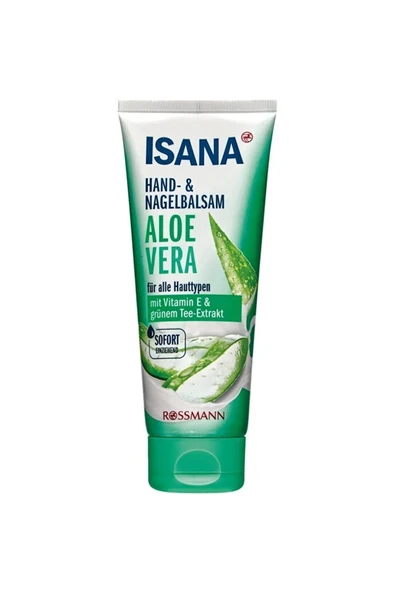 ROSSMANN Isana El ve Tırnak Kremi Aloe Vera 100 ml ürün görseli 1
