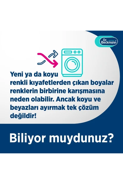 BECKMANN Renk Koruyucu Mendil 12'li - Resim 3