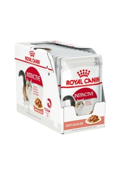 Royal Canin Instinctive Yaş Kedi Maması 12 x 85g ürün görseli 1