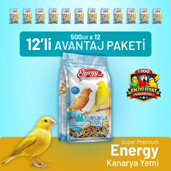 Kanarya Yemi 500 g - 12 Adet ürün görseli 1