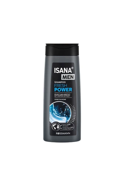 ISANA MEN Men Silikonsuz Ekstra Enerji Şampuan 300 ml 4305615633398 ürün görseli 1