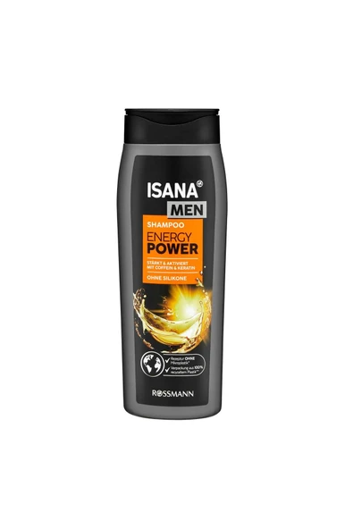 ISANA Men Şampuan Kafein ve Keratin İnce Telli Saçlar İçin, 300 ml ürün görseli 1