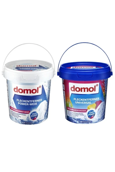 DOMOL Oxi Leke Çıkarıcı Toz Beyaz Ve Renkliler Için 750 Gr ürün görseli 1